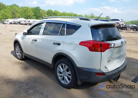 2014 Toyota Rav4 Limited z USA, uszkodzony, nr VIN 2T3DFREV3EW168551